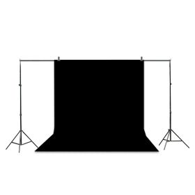 2x3M Photography Backdrop Stand Kit Adjustable Background Support System with Crossbar Carry Bag for Studio Photo Video Shooting Green Screen Mus