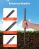 16-Inch 16 Pack Rebar Stakes Heavy Duty Straight Galvanized Steel Ground Anchors