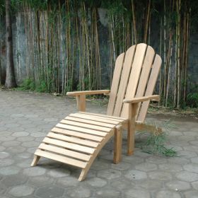 ADIRONDACK WITH OTTOMAN