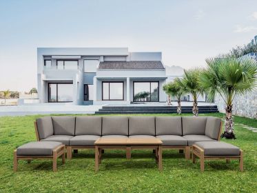 REPLACEMENT CUSHION SET-140 NATSEPA MODULAR DEEP SEATING SET