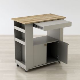 ASTOR 35" KITCHEN CART
